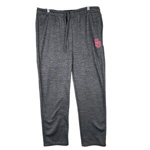 Mens Campus Heritage Gray Oklahoma University Sweatpants Drawstring Polyester XL